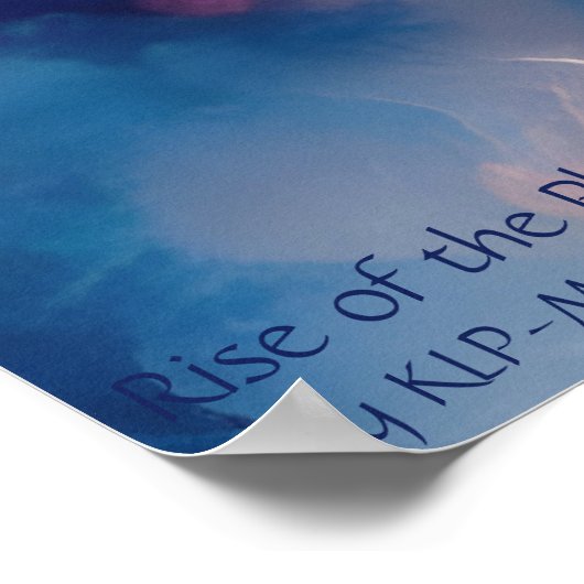 Stijging van de Phoenix - AI Fantasy Art Print (Hoek)