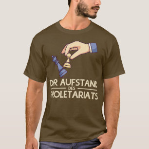 Stijging van de proletariat Funny chess speler sch T-shirt