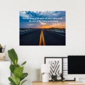 Stijging van het Poster Sun Psalm 113 (Thuiskantoor)