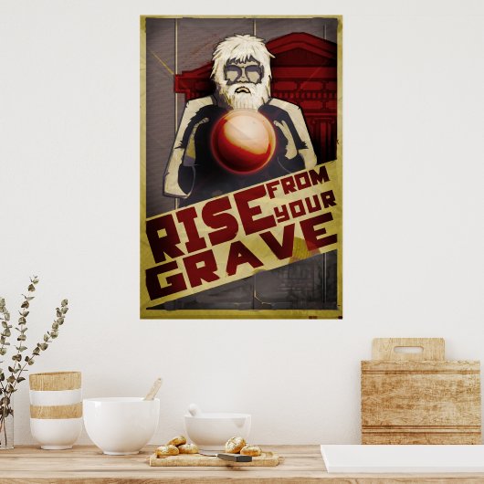 Stijging van je graf poster (Keuken)