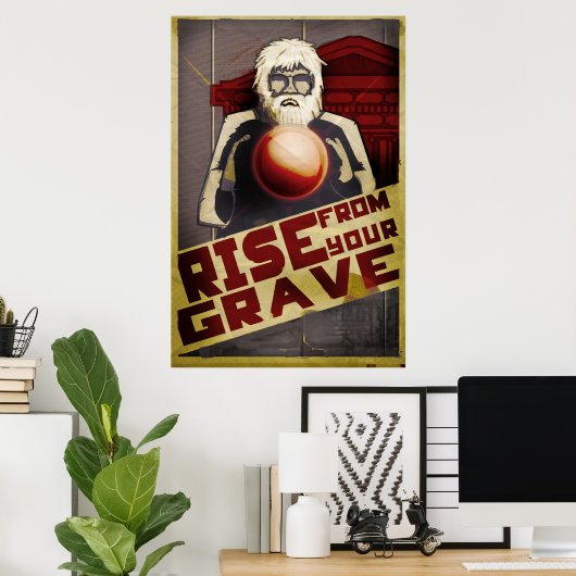 Stijging van je graf poster (Thuiskantoor)