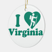 Stijging Virginia Keramisch Ornament (Links)