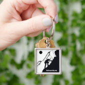 stijgontwerp voor gesteente sleutelhanger (Hand)