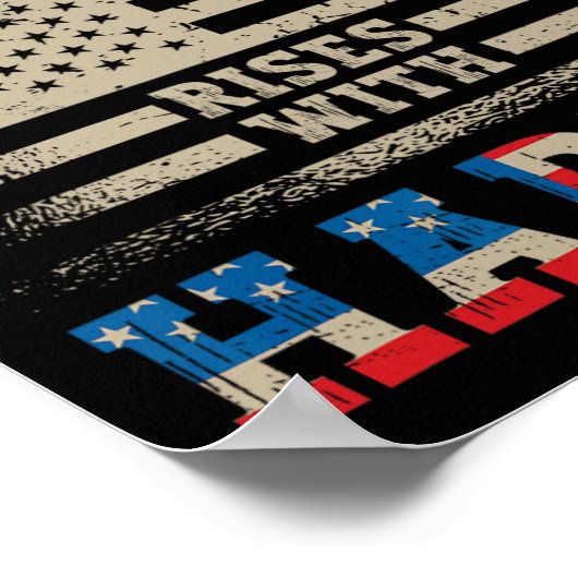 Stijgt met Harris Kamala Walz 2024 President Kamal Poster (Hoek)