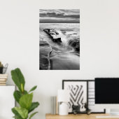 stijgtijd aan de strand poster (Thuiskantoor)