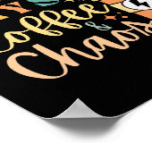 stijl 100 dagen koffie en chaos poster (Hoek)