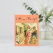  stijl 18e eeuws Briefkaart (Staand voorkant)