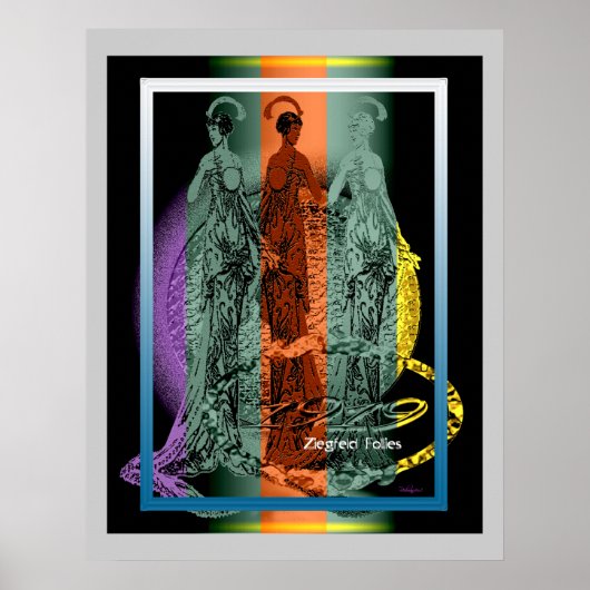 stijl, 1919 Follies Poster (Voorkant)