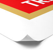  stijl 1920s Casablanca-reizen adverteren Poster (Hoek)