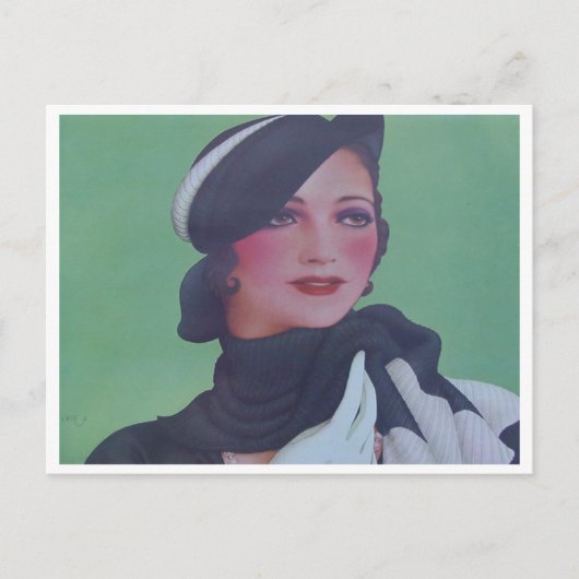  stijl 1932 briefkaart (Voorkant)