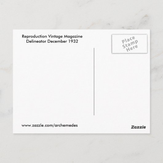 stijl 1932 briefkaart (Achterkant)