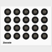 Stijl 1953 ronde sticker (Vel)