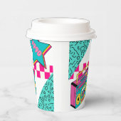  stijl 1990 Stereo Papieren Bekers (Rechts)