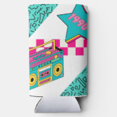  stijl 1990 Stereo Seltzer Blikjeskoeler (Achterkant)