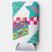  stijl 1990 Stereo Seltzer Blikjeskoeler (Voorkant)