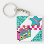  stijl 1990 Stereo Sleutelhanger (voorkant)