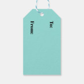  stijl 1991 Stereo Cadeaulabel (Achterkant)