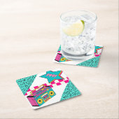  stijl 1991 Stereo Kartonnen Onderzetters (Insitu)