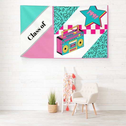  stijl 1991 Stereo Spandoek (Insitu)