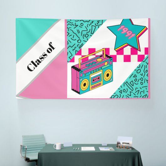  stijl 1991 Stereo Spandoek (Beurs)