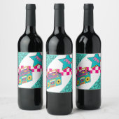  stijl 1991 Stereo Wijn Etiket (Flessen)