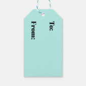  stijl 1994 Stereo Cadeaulabel (Achterkant)