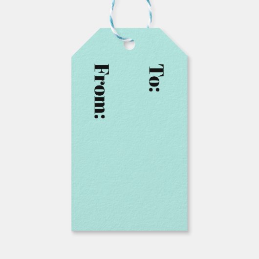 stijl 1994 Stereo Cadeaulabel (Achterkant)