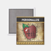  stijl 4e klas docent Magnet (Voorkant / Achterkant)