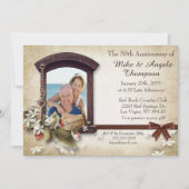  stijl 50ste Jubileum Uitnodigen Kaart (Voorkant)