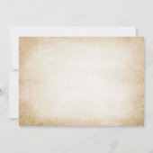  stijl 50ste Jubileum Uitnodigen Kaart (Achterkant)