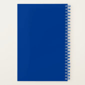 Stijl Abstract Aziatisch meisje met bloemen Notitieboek (Achterkant)