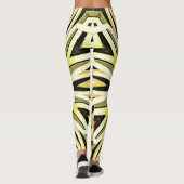 stijl abstract trendy design leggings (Achterkant)