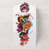 Stijl: All in One Wedding Nodig gepersonaliseerde  Uitnodiging (Buitenkant)