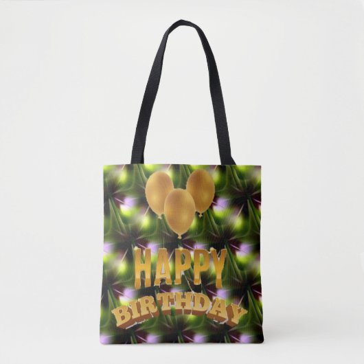 Stijl: All-Over-Print Tote Bag, Medium De klassiek Bag (Voorkant)