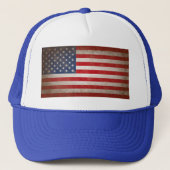  Stijl Amerikaans vlagpatriottisch ontwerp Trucker Pet (Voorkant)