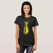 Stijl Ananas Contrast - Easy Going Mode T-shirt (Voorkant volledig)