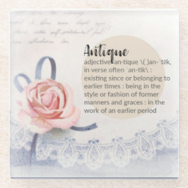  stijl Antiek gedefinieerde land Onderzetter Glazen Onderzetter