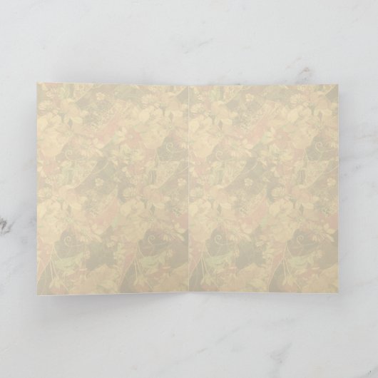 stijl Art Deco Devon Rex Cat Kaart (Binnen)