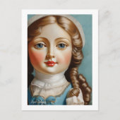  stijl Art Doll Briefkaart (Voorkant)
