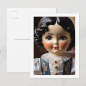 stijl Art Doll Briefkaart (Voorkant / Achterkant)