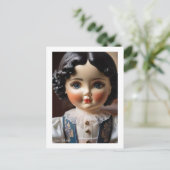 stijl Art Doll Briefkaart (Staand voorkant)