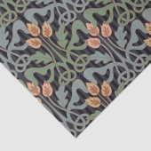  stijl Art Nouveau Floral Tissuepapier (Detail)