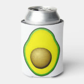  stijl Avocado tekening Blikjeskoeler (Blikje Voorkant)