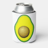  stijl Avocado tekening Blikjeskoeler (Blikje Achterkant)