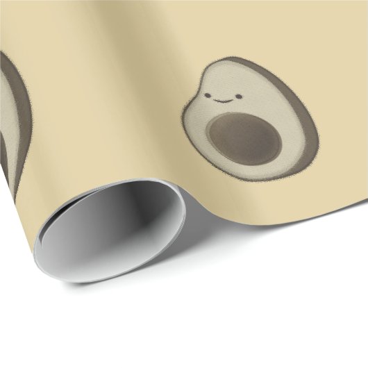  stijl Avocado tekening Cadeaupapier (Rol Hoek)