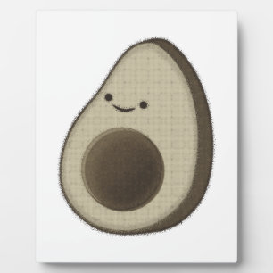  stijl Avocado tekening Fotoplaat