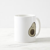 stijl Avocado tekening Koffiemok (Voorkant rechts)