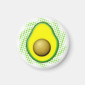  stijl Avocado tekening Magneet (Voorkant)