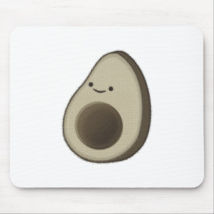 stijl Avocado tekening Muismat