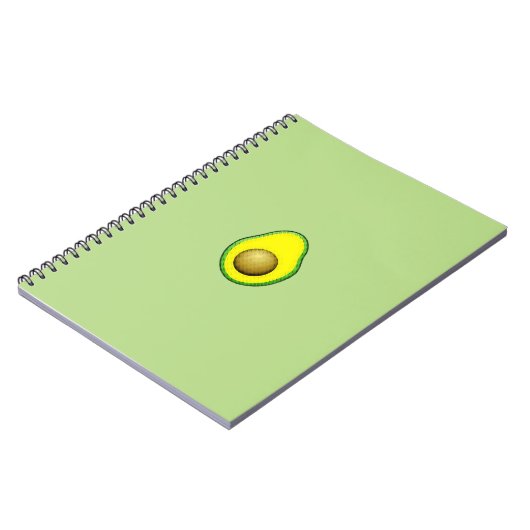  stijl Avocado tekening Notitieboek (Linkerzijde)